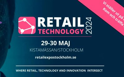 Träffa oss på Retail Technology i Kista 29-30 Maj